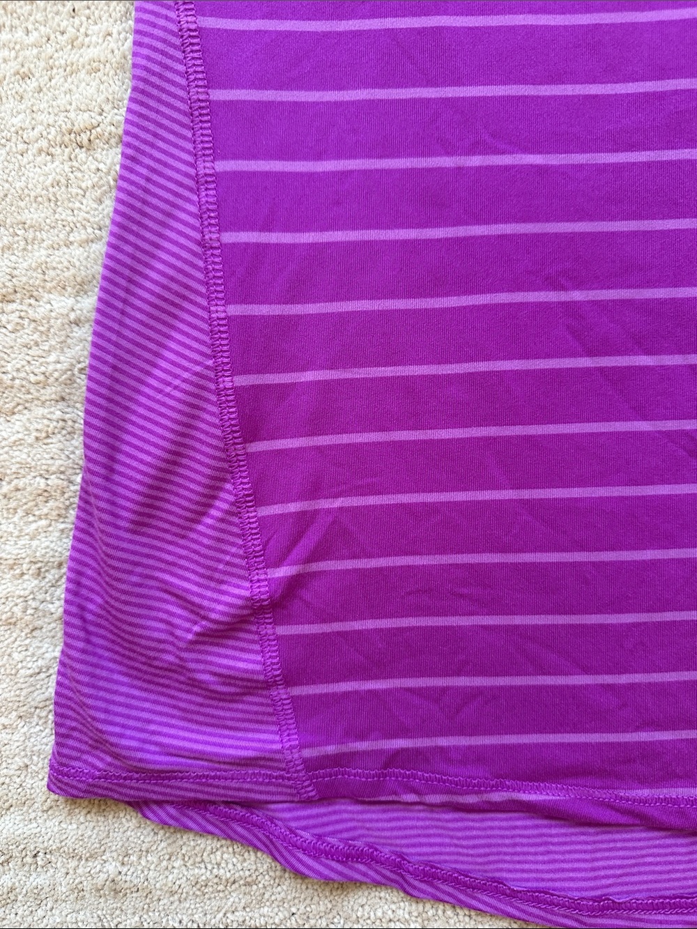 NWT ATHLETA Chi Tank Top Varied Jazz Stripe Purple Size Small - Picture 7 of 15